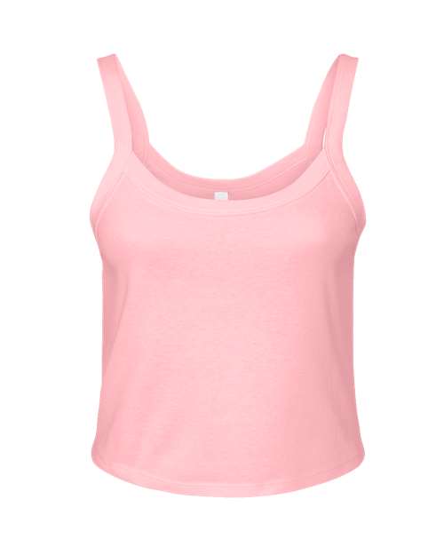 BELLA + CANVAS Women's Micro Rib Spaghetti Strap Tank