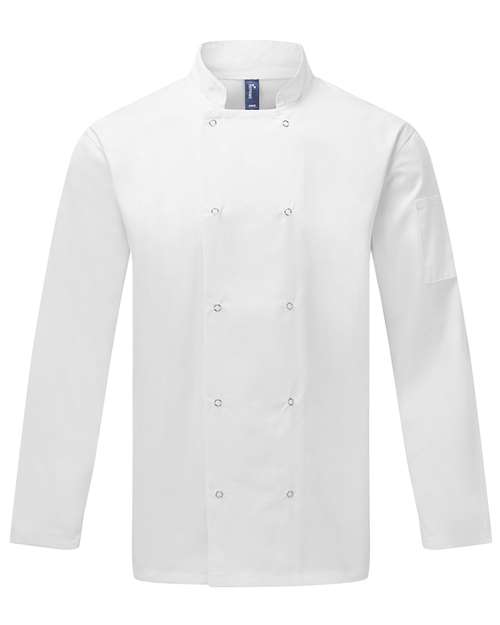 Artisan Collection by Reprime Unisex Ten Studded Front Chef Coat