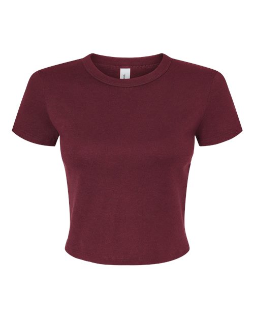 BELLA + CANVAS Women's Micro Rib Baby Tee