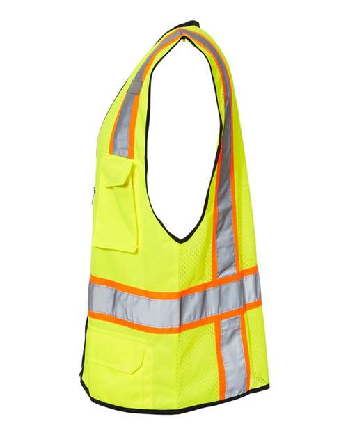Kishigo Unisex Hook-and-Loop Mesh Vest