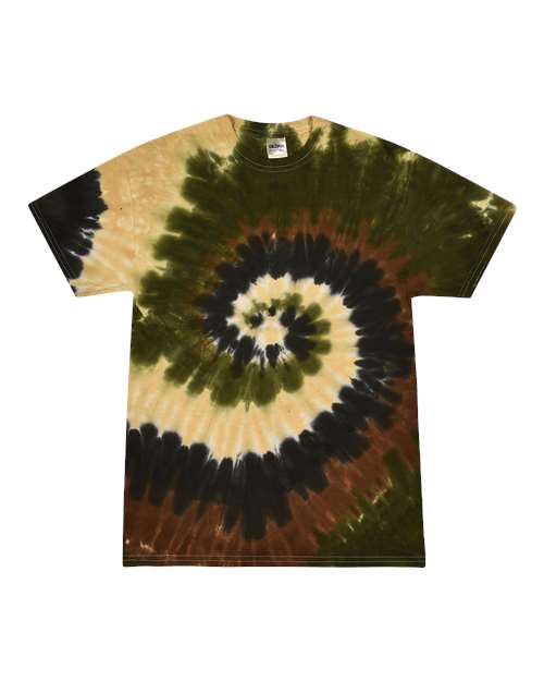 Colortone Unisex Multi-Color Tie-Dyed T-Shirt
