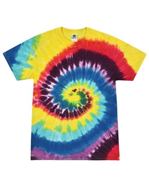 Colortone Unisex Multi-Color Tie-Dyed T-Shirt
