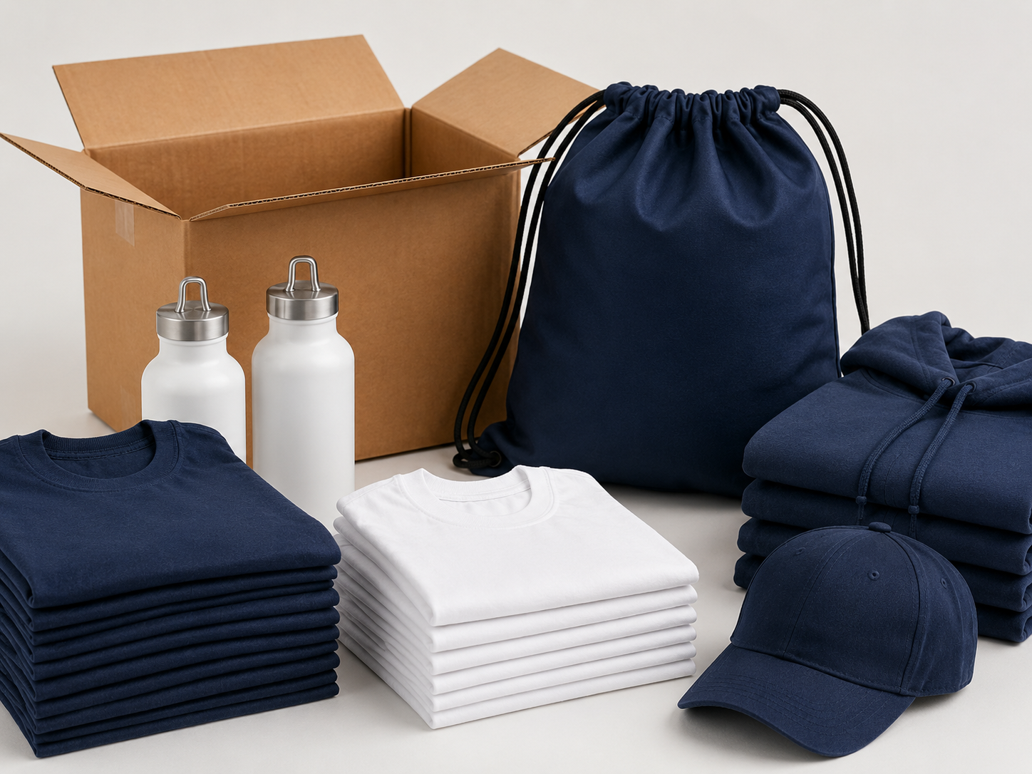 Custom promotional agency apparel and products