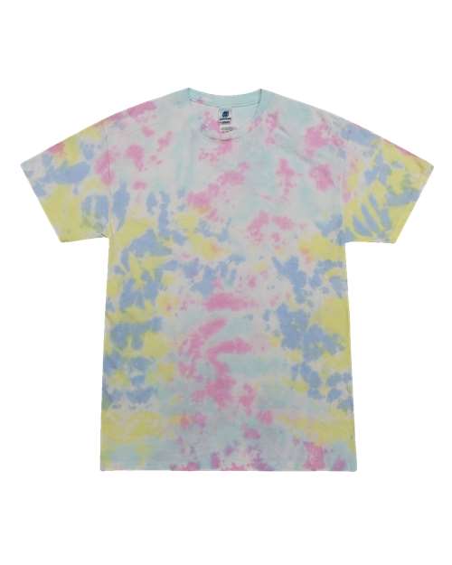 Colortone Unisex Multi-Color Tie-Dyed T-Shirt