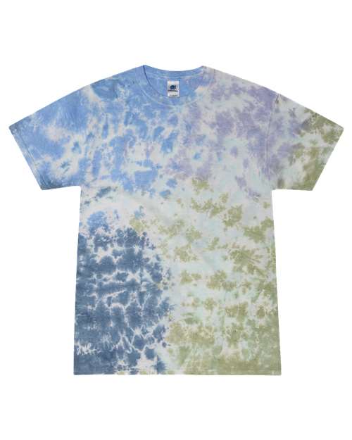 Colortone Unisex Multi-Color Tie-Dyed T-Shirt