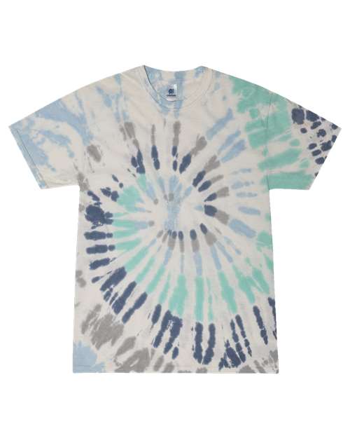 Colortone Unisex Multi-Color Tie-Dyed T-Shirt