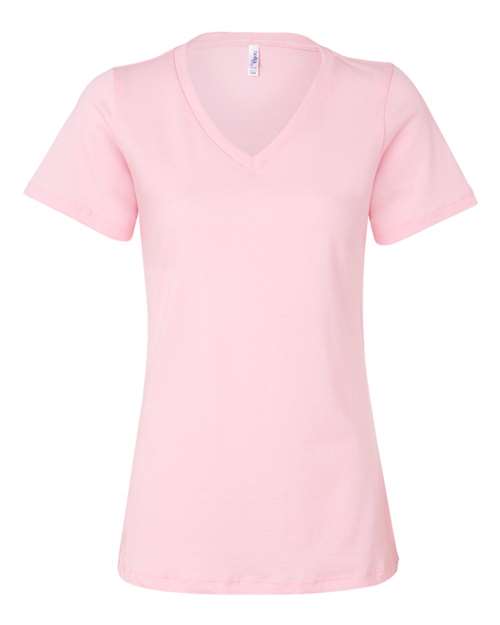 BELLA + CANVAS Women’s Relaxed Jersey V-Neck Tee