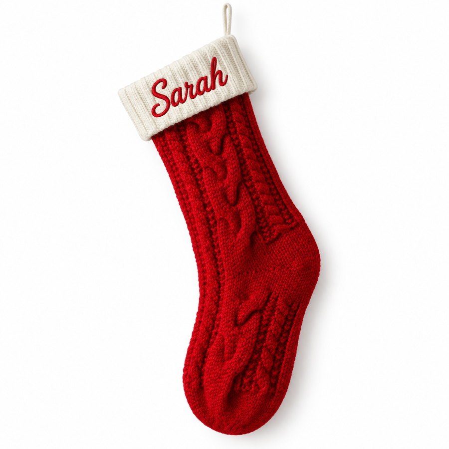 Custom Christmas Stockings – Personalized Embroidery
