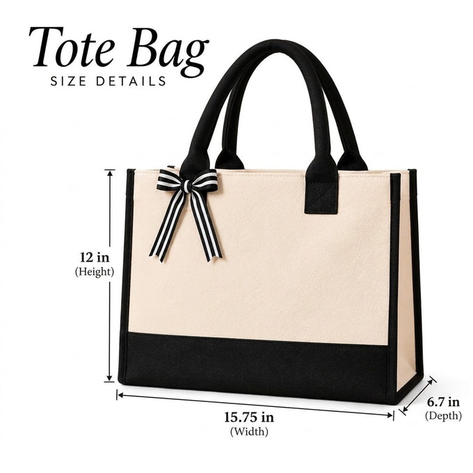 Stylish Canvas Tote Bag
