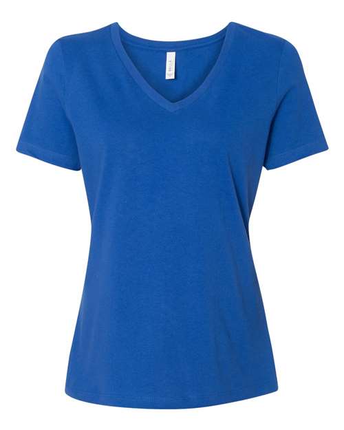 BELLA + CANVAS Women’s Relaxed Jersey V-Neck Tee