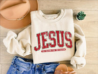 Religious Christmas Sweatshirt: Jesus Is The Reason For The Season, Cute Jesus Lover Gift