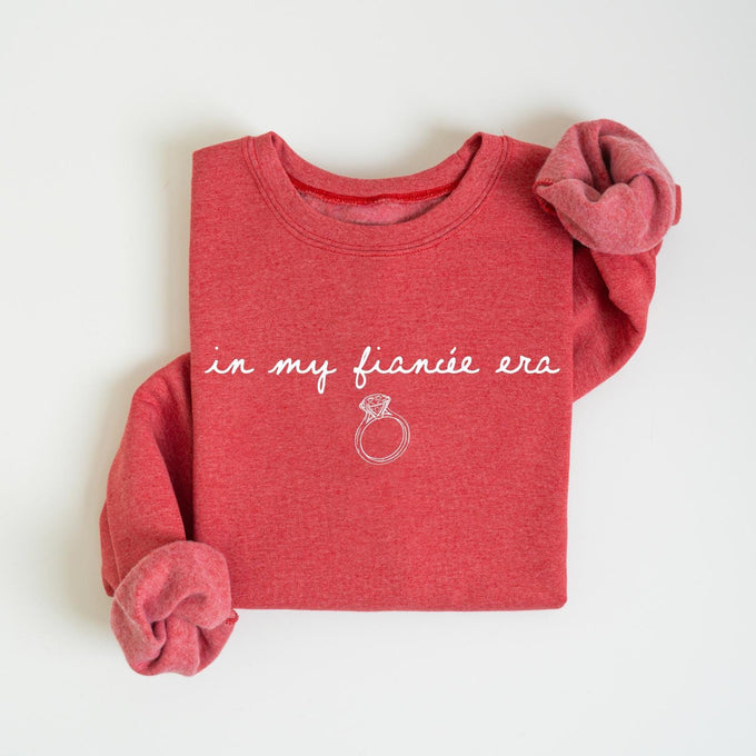 In My Fiancee Era Sweatshirt, Engagement Gift, Wedding Era Sweater