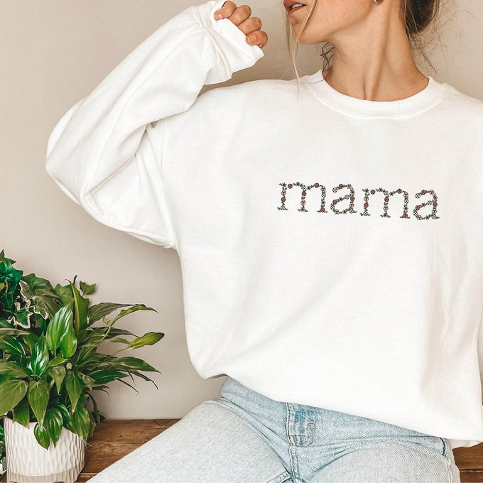 Mama Sweatshirt, Mother's Day Gift, Gift For Mother, Grandma Sweatshirt, Nana Shirt, Mom Hoodie, Mama Crewneck, New Mom Shirt, Grammy Shirt