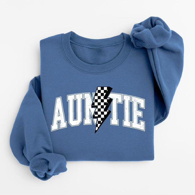 Retro Auntie Sweatshirt, Mothers Day Gift, Christmas Gift For Auntie, Cute Auntie Sweatshirt, Funny Aunt Sweatshirt, Tia Shirt