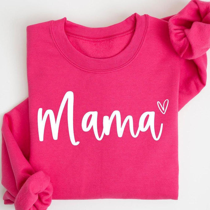 Cute Mama Sweatshirt, Mothers Day Gift, Grandma Sweatshirt, Nana Shirt, Gift For Mother, Mama Crewneck, New Mom Shirt, Grammy Shirt