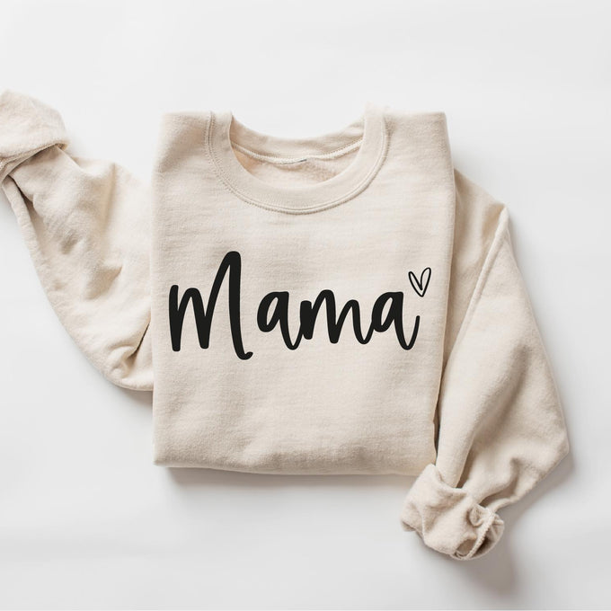 Cute Mama Sweatshirt, Mothers Day Gift, Grandma Sweatshirt, Nana Shirt, Gift For Mother, Mama Crewneck, New Mom Shirt, Grammy Shirt