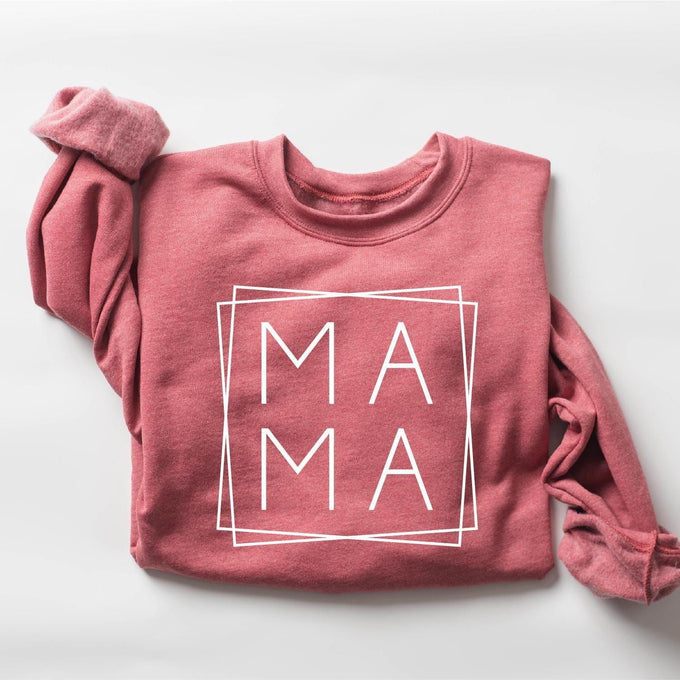 Mama Sweatshirt, Mothers Day Gift, Mom Birthday Gift, Mom Life Shirt