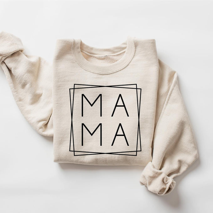 Mama Sweatshirt, Mothers Day Gift, Mom Birthday Gift, Mom Life Shirt