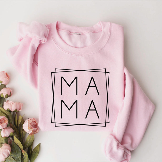 Mama Sweatshirt, Mothers Day Gift, Mom Birthday Gift, Mom Life Shirt