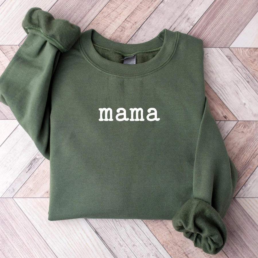 Retro Mama Sweatshirt, Mother's Day Gift, Mommy Shirt, Mom Life Tee