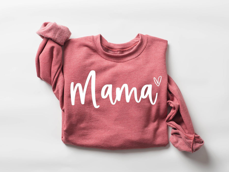Cute Mama Sweatshirt, Mothers Day Gift, Grandma Sweatshirt, Nana Shirt, Gift For Mother, Mama Crewneck, New Mom Shirt, Grammy Shirt