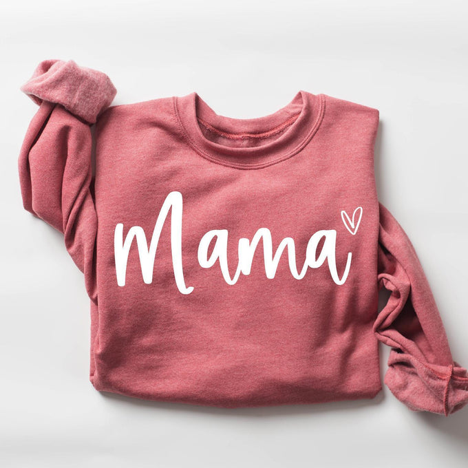 Cute Mama Sweatshirt, Mothers Day Gift, Grandma Sweatshirt, Nana Shirt, Gift For Mother, Mama Crewneck, New Mom Shirt, Grammy Shirt