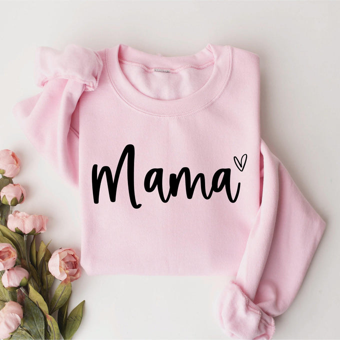 Cute Mama Sweatshirt, Mothers Day Gift, Grandma Sweatshirt, Nana Shirt, Gift For Mother, Mama Crewneck, New Mom Shirt, Grammy Shirt