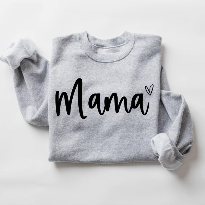 Cute Mama Sweatshirt, Mothers Day Gift, Grandma Sweatshirt, Nana Shirt, Gift For Mother, Mama Crewneck, New Mom Shirt, Grammy Shirt