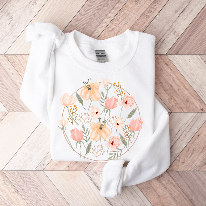 Wildflowers Sweatshirt, Mothers Day Gift, Floral  Mama Shirt, Gift for Women